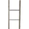 Ekena Millwork 15"W x 36"H x 3 1/2"D Vintage Farmhouse 2 Rung Ladder, Barnwood Decor Collection, Reclaimed Grey DECR015X036X04LDRGY - alternate 2